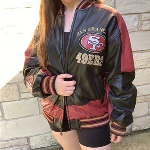 San Francisco 49ers Leather Jacket